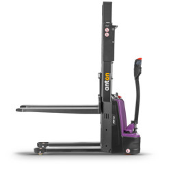 Elektrikli Yaya Kontrollü İstif Makinesi PSM 1.2 | 1200 kg | Li-ion | AntOn by Jungheinrich - Çatallar Arası Genişlik 570 mm