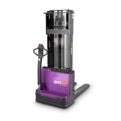 Elektrikli Yaya Kontrollü İstif Makinesi PSM 1.2 | 1200 kg | Li-ion | AntOn by Jungheinrich - Çatallar Arası Genişlik 570 mm