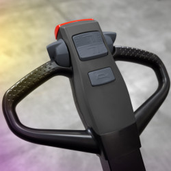 Elektrikli Yaya Kontrollü İstif Makinesi PSM 1.2 | 1200 kg | Li-ion | AntOn by Jungheinrich - Çatallar Arası Genişlik 570 mm