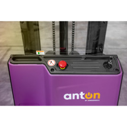 Elektrikli Yaya Kontrollü İstif Makinesi PSM 1.2 | 1200 kg | Li-ion | AntOn by Jungheinrich - Çatallar Arası Genişlik 570 mm